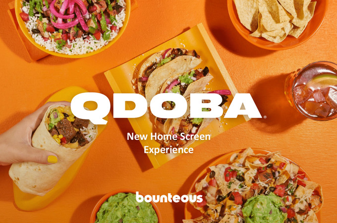 Qdoba New Home Screen Experience by Bounteous