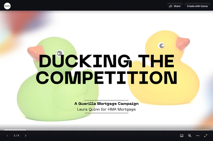 Ducking the Competition by HMA Mortgage