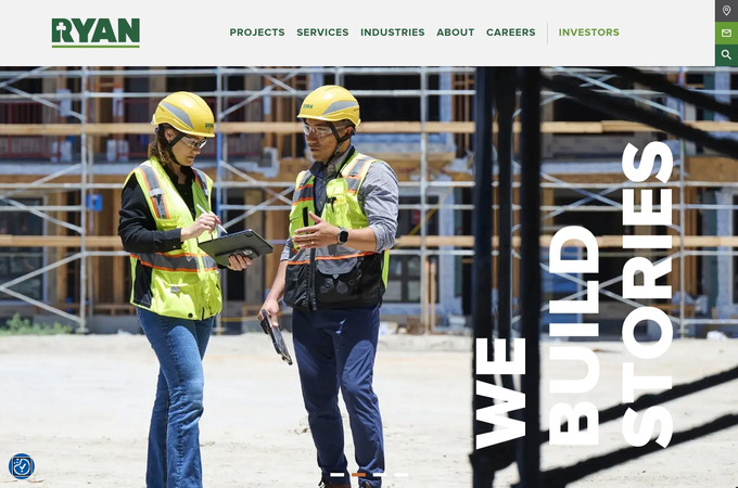 Ryan Companies Website by Hinge