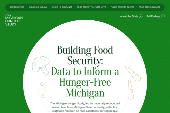 Telling the Story of Hunger in Michigan by Teal Media