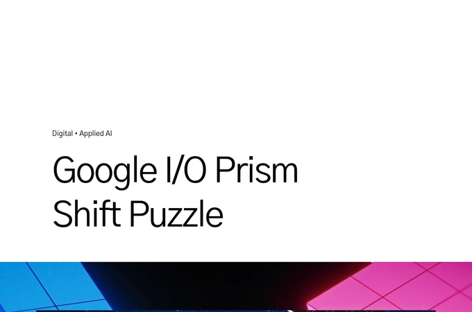 Cracking the date of Google I/O 2025 by Left Field Labs