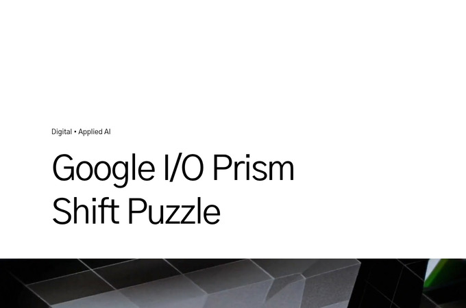 Cracking the date of Google I/O 2025 by Left Field Labs