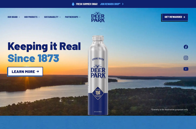 Deer Park Water by Elevate Digital