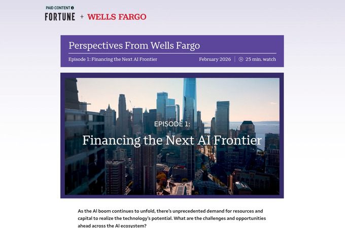 Perspectives From Wells Fargo by Fortune Brand Studio