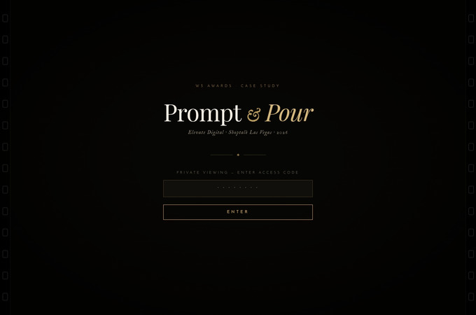 Prompt & Pour: A Moving Picture in Three Chapters by Elevate Digital