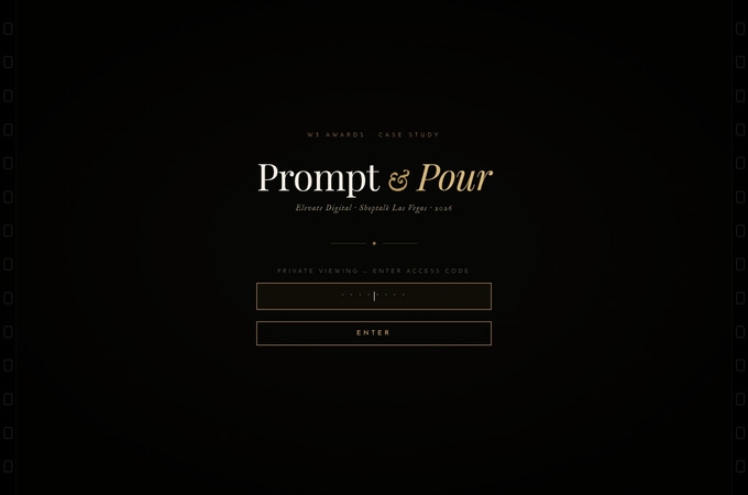 Prompt & Pour at 1923 Prohibition Bar by Elevate Digital