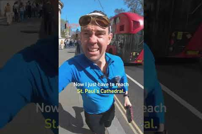 Man vs Mascot: Race of the Crazies by China Global Television Network Europe Ltd