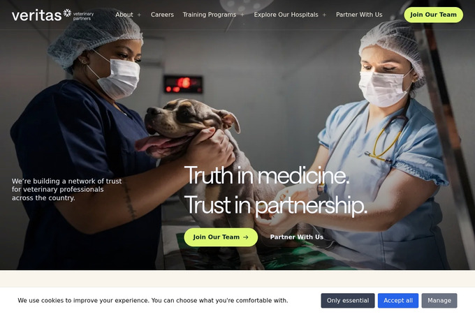 Veritas Veterinary Partners by TinyWins