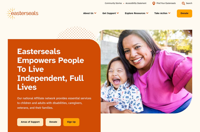 Easterseals Website: Putting Accessibility First by Capellic LLC