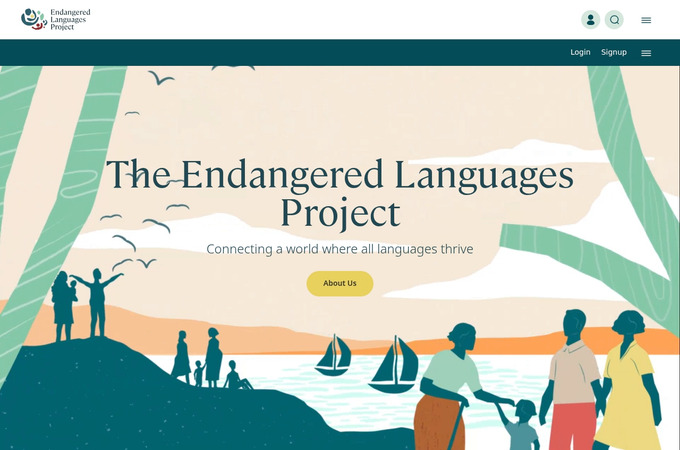 Endangered Languages Project by Constructive