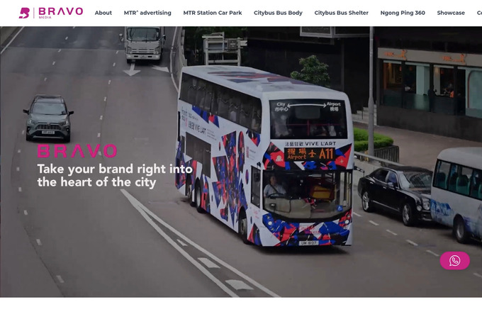 Bravo Media Website Revamp by Hypthon Limited