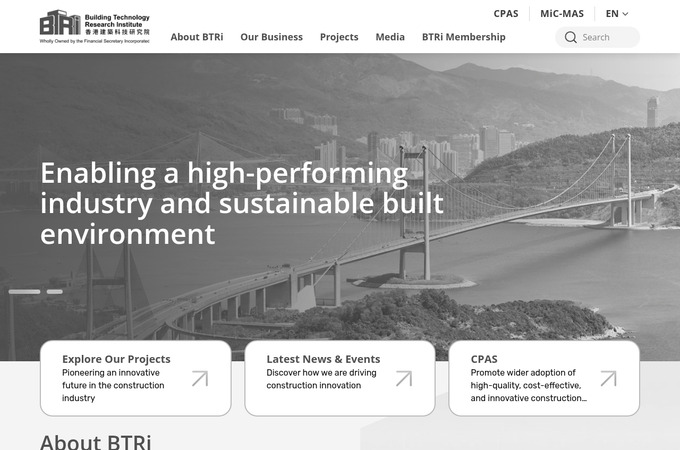BTRi Main Site & Membership Revamp by Hypthon Limited