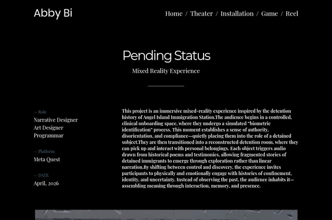 Pending Status by None