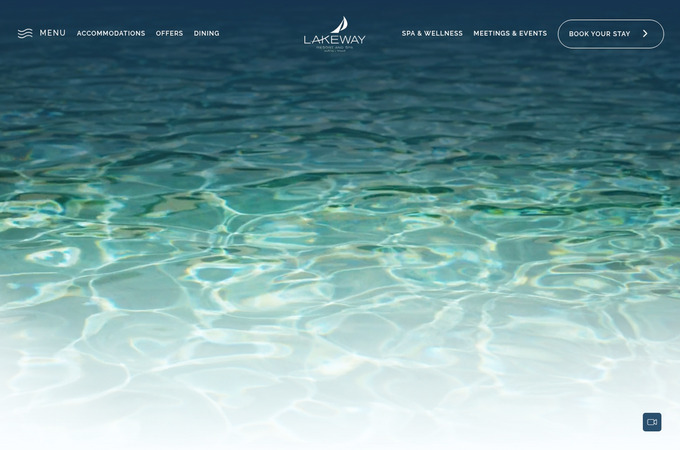 Lakeway Resort & Spa: Showcasing lakeside luxury with Lake Travis visuals, mobile-first booking, intuitive resort navigation, conversion-focused design, AI visibility optimization, and seamless guest journeys, driving a 34.4% increase in website leads. by Milestone Inc.