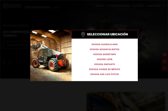 Vegusa Maquinaria: Modernizing equipment discovery with mobile-first navigation, clear product experiences, AI visibility optimization, and lead-focused design, driving a 43% increase in new machine inquiries. by Milestone Inc.