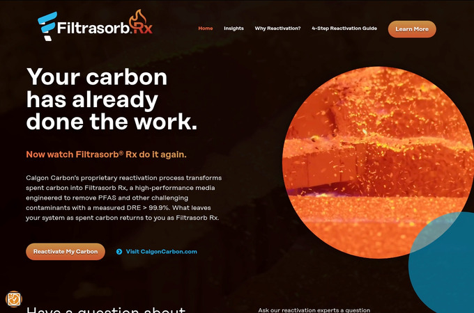 Filtrasorb Rx Rebrand Campaign by Calgon Carbon Corporation