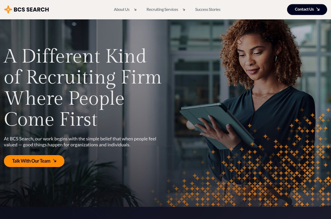 BCS Search Website Redesign by Brolik