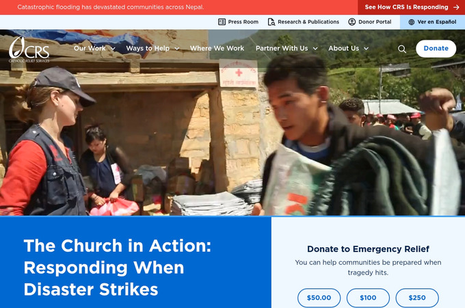Catholic Relief Services by Current