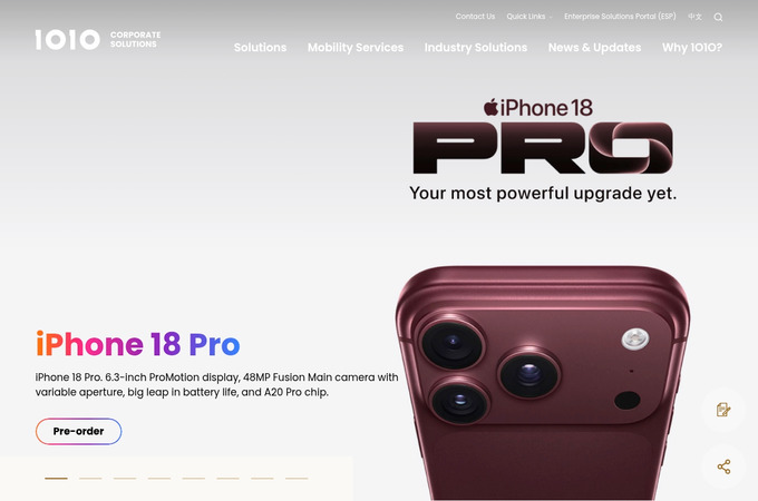 CSL 1010 Corporate Website by FirmStudio Ltd