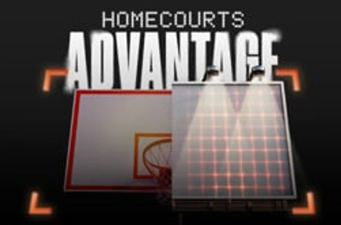 Homecourts Advantage by Critical Mass