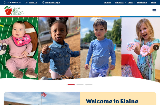 Elaine Rosi Academy for Children by VIVIDSITES Digital Marketing & Development
