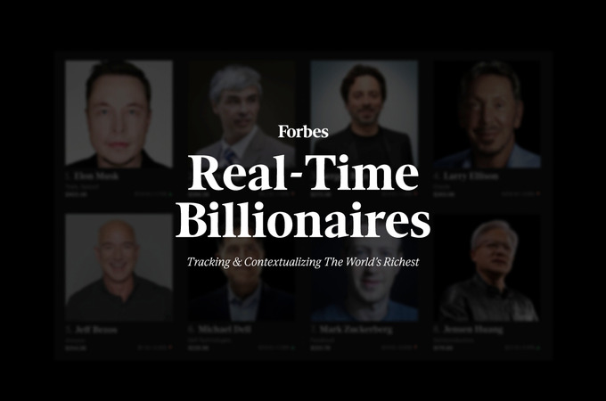Forbes Real-Time Billionaires by Forbes