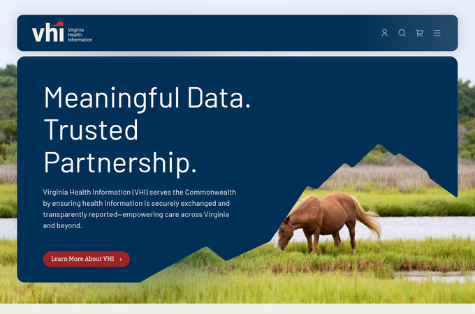 VHI Website by Mindgrub Technologies