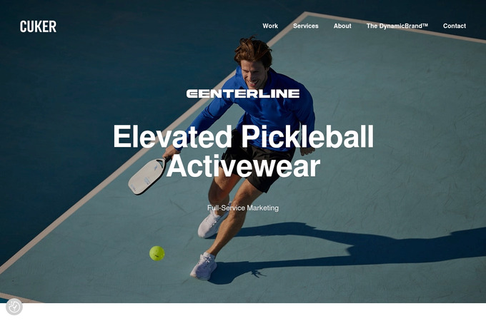 Centerline | Elevated Performance Activewear by Cuker Agency
