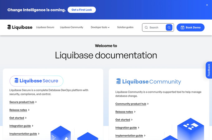 Liquibase Document Site Redesign by Wpromote