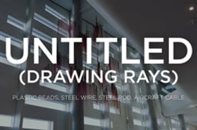 Arts at Omaha Central Library - Untitled (Drawing Rays) by Story Sellers Group