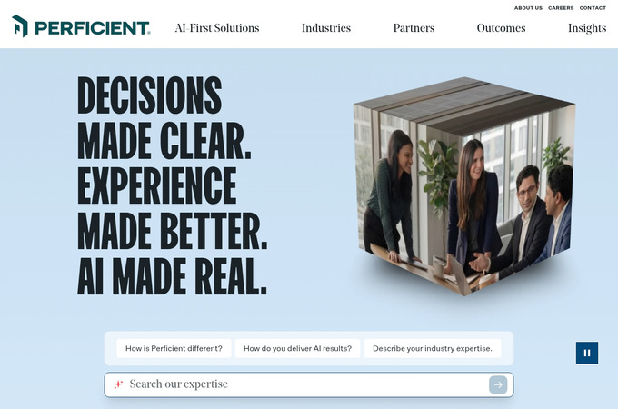 Different. For Real. — Perficient.com by Perficient