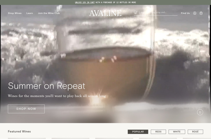 Avaline Wine by Pattern