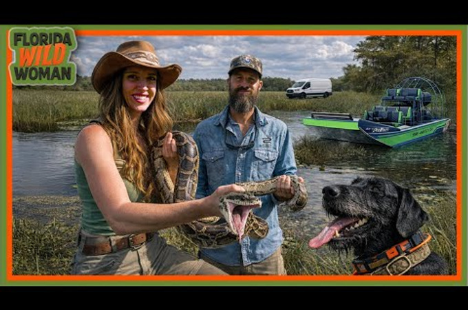Inside Florida's Python Invasion by Florida wild woman