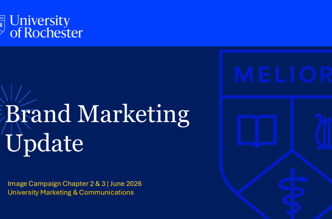 University of Rochester Image Campaign, Chapter 2 by University of Rochester