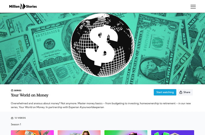 Your World on Money by Money Confidence Project