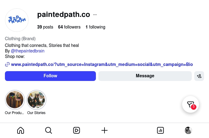 The Painted Path by Painted Brain by Painted Brain