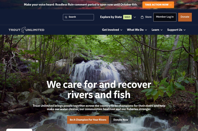 Trout Unlimited by Kanopi Studios