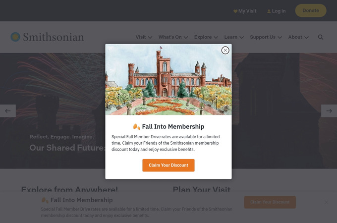 Smithsonian Institution Website Design System by Aten Design Group