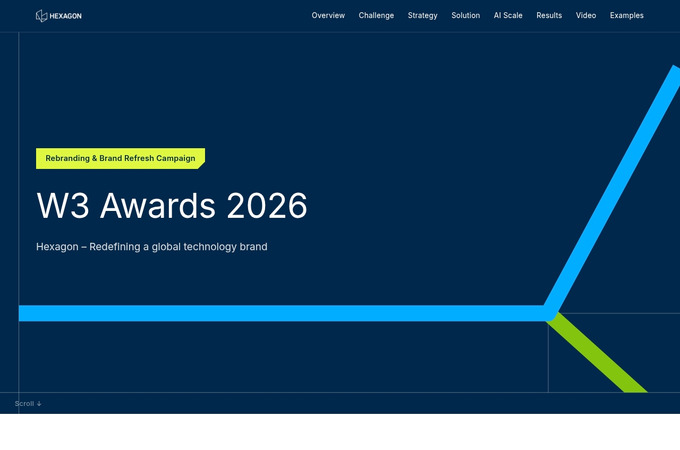 Hexagon — Redefining a global technology brand by Hexagon