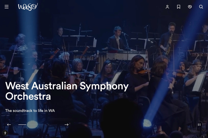 West Australian Symphony Orchestra by Studio Bravo